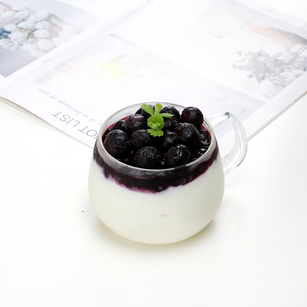 홈카페 티머그 소앤홈 소요 내열유리 커브드 핸들컵 400ml - 상세 이미지 5
