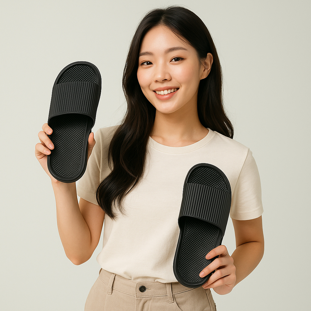 실내 슬리퍼 eva 거실 층간소음 슬리퍼 실내용 여름 병원 호텔 조리원 여성 가정용 - 상세 이미지 2