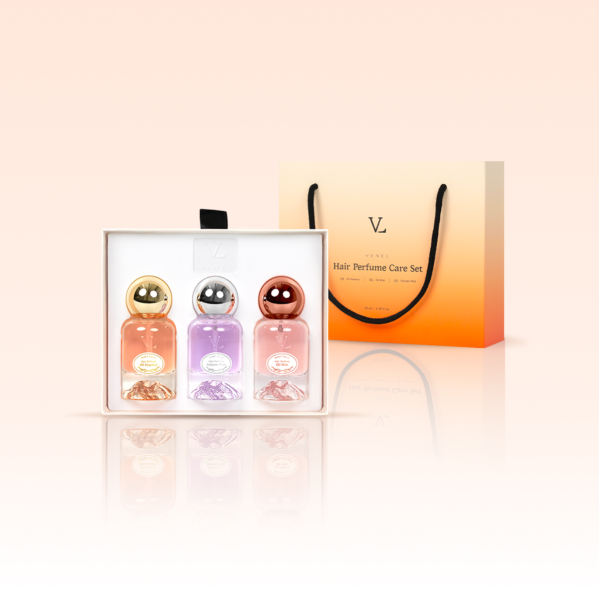브넬 헤어 퍼퓸 케어 세트 50ml - 메인 이미지