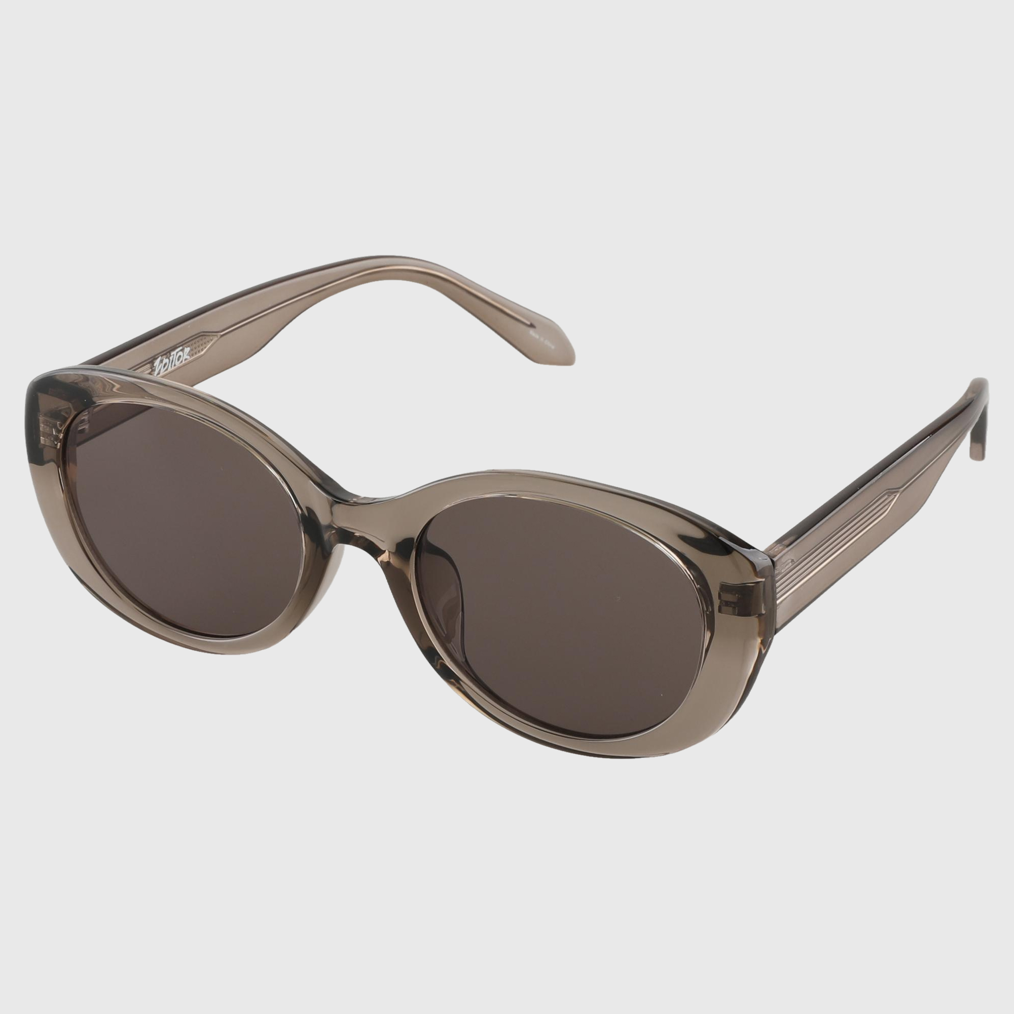 오벌형 볼드 가벼운 라운드 자외선차단 패션 선글라스 UV400