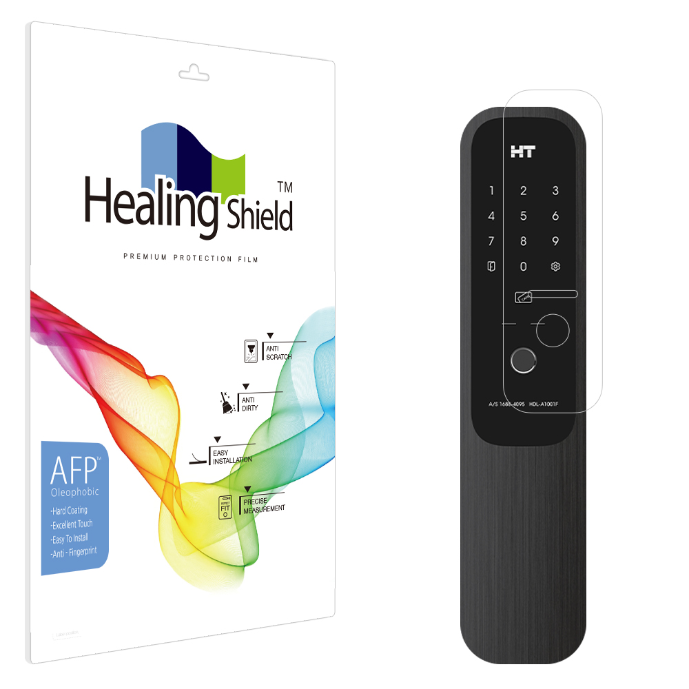 현대에이치티 HDL-A1001F 도어락 올레포빅 액정보호필름 - 메인 이미지