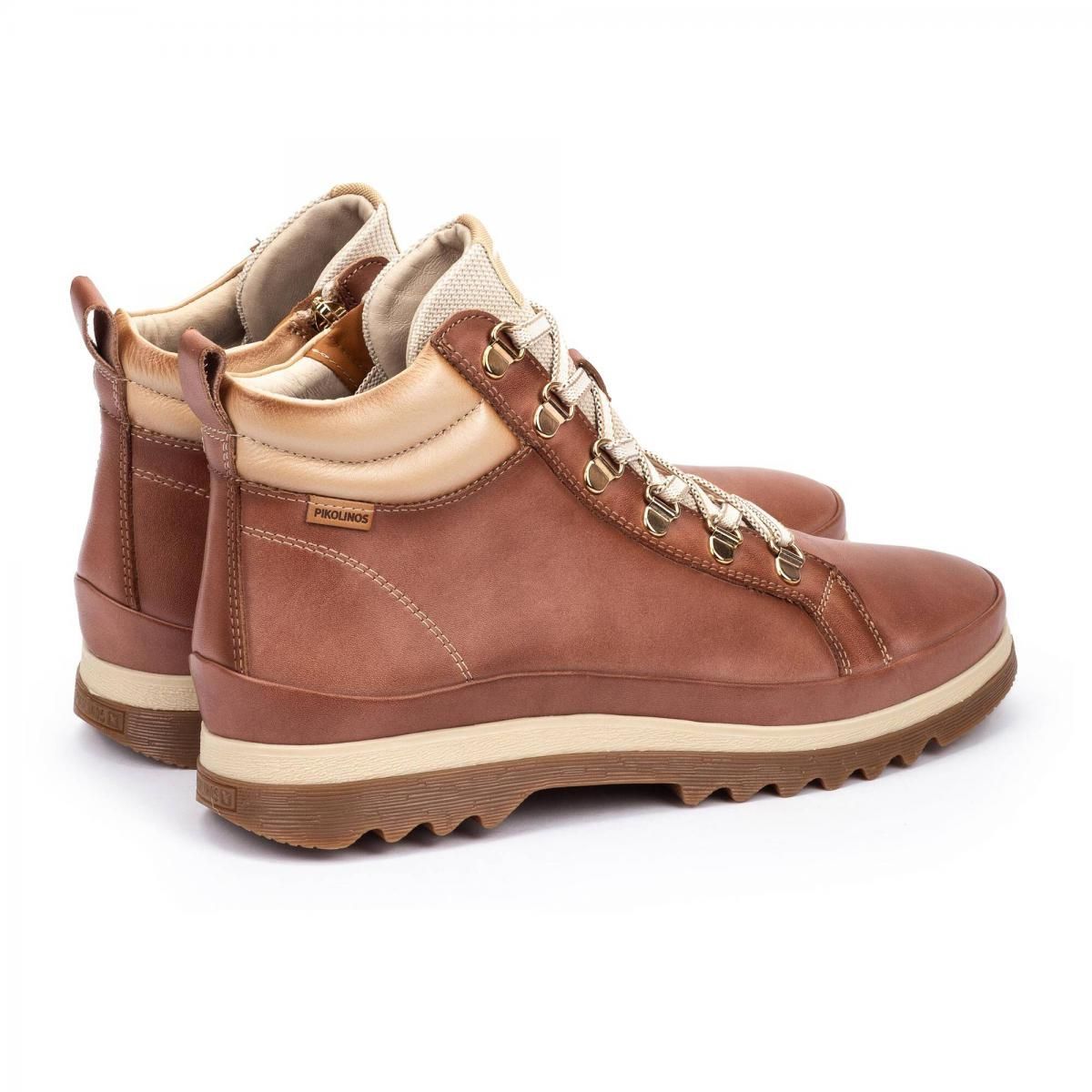 피콜리노스 트레킹 레더 하이탑 스니커즈 VIGO W3W-8564C10 MAUVE - 상세 이미지 4
