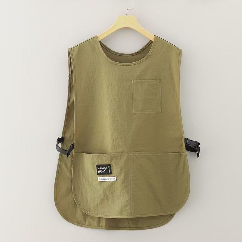 주방 업소용 방수 앞치마 보육교사 앞치마 조끼형