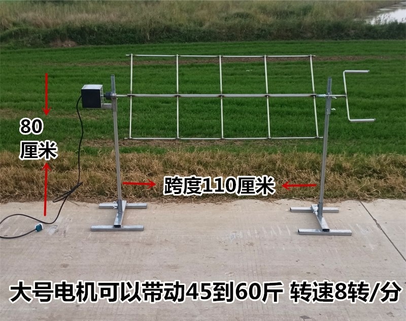 자동회전 구이기 바비큐 화로 꼬치 자동 꼬치구이 통돼지 - 상세 이미지 2