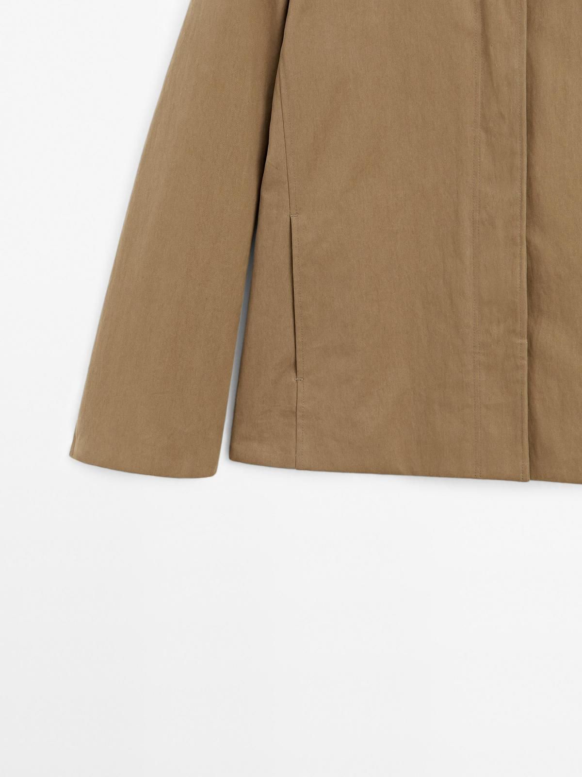 마시모두띠 테일러드 코튼블렌드 싱글버튼 블레이저 6711/800 BEIGE - 상세 이미지 2