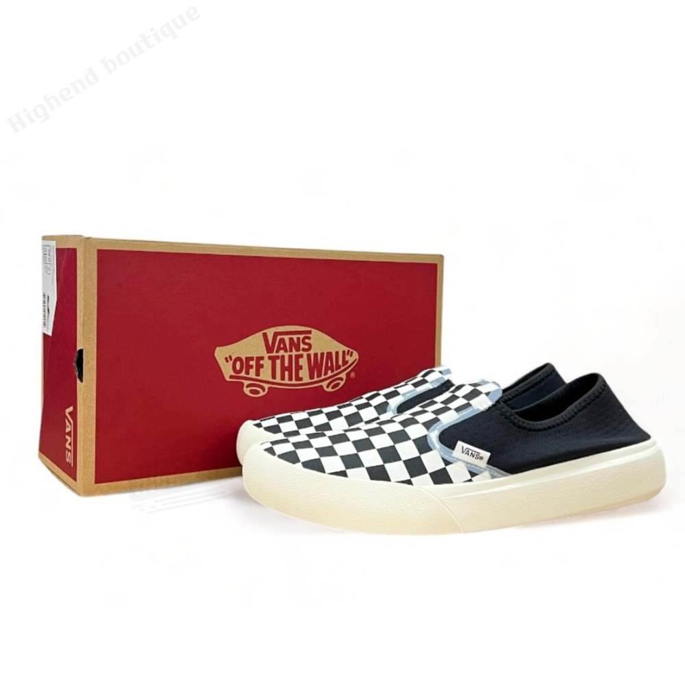 반스 슬립온 블랙 체커보드