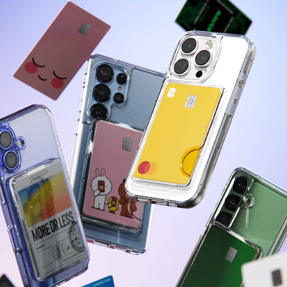 빅쏘 아이폰 맥세이프 카드지갑 케이스 EZ슬롯