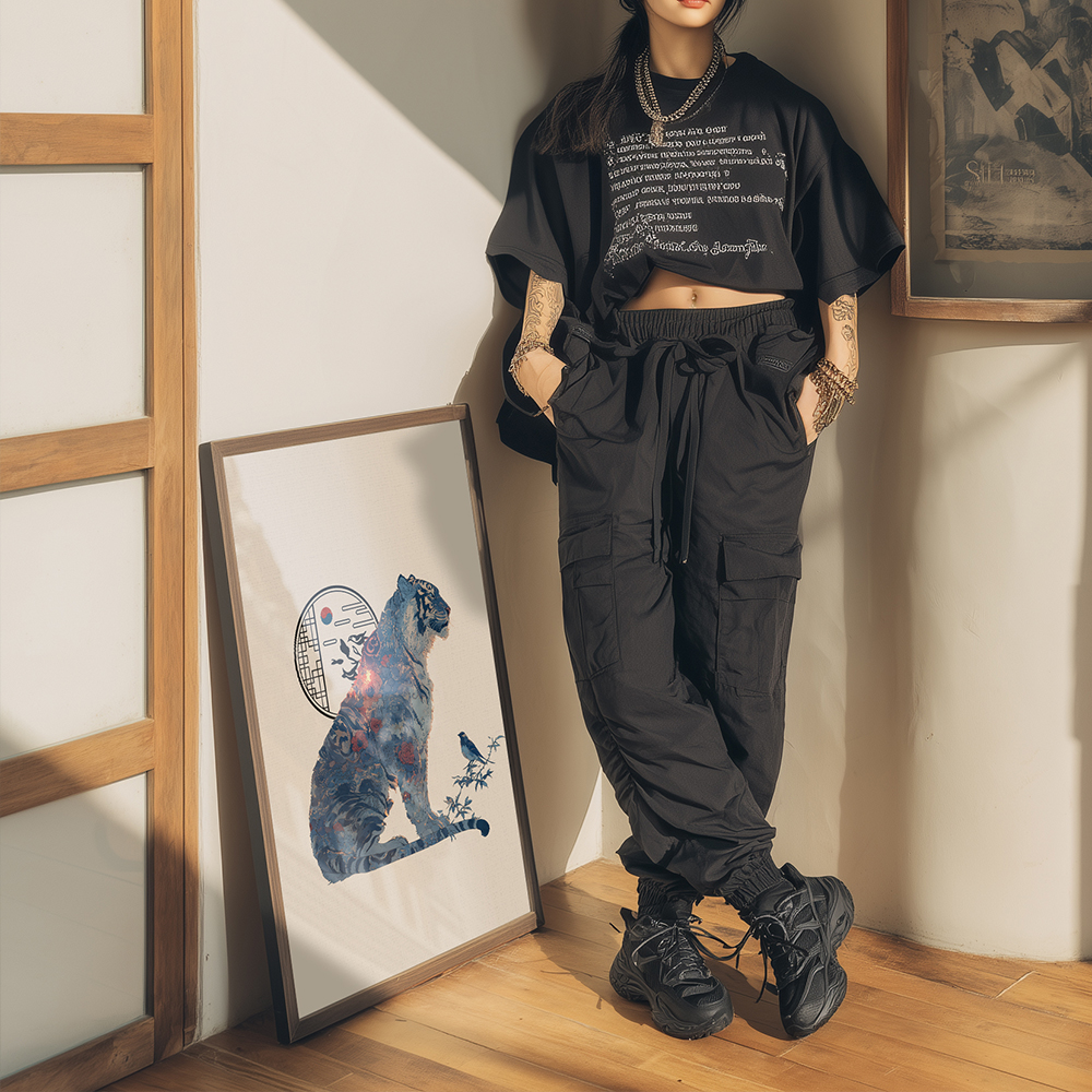 까치호랑이 풍수액자 개업집들이 맞춤 행운 액자 선물 A3(297mmx420mm) 이미지 7