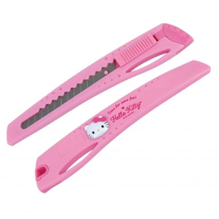 헬로키티 캐릭터 안전 커터칼 문구용 사무용 칼 소형