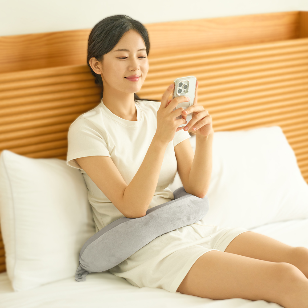 지티스 기내용 목베개 양면 여행용 비행기 휴대용 접히는 성인 상품 이미지
