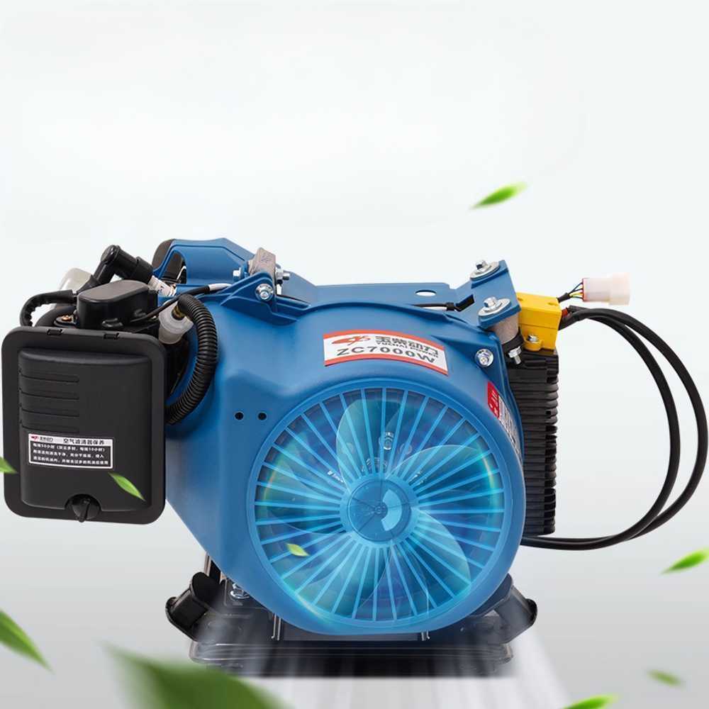 소형 엔진 직류 발전기 캠핑 배터리 전원 공급 시스템 통합 5000W 48V 전자동 - 상세 이미지 4