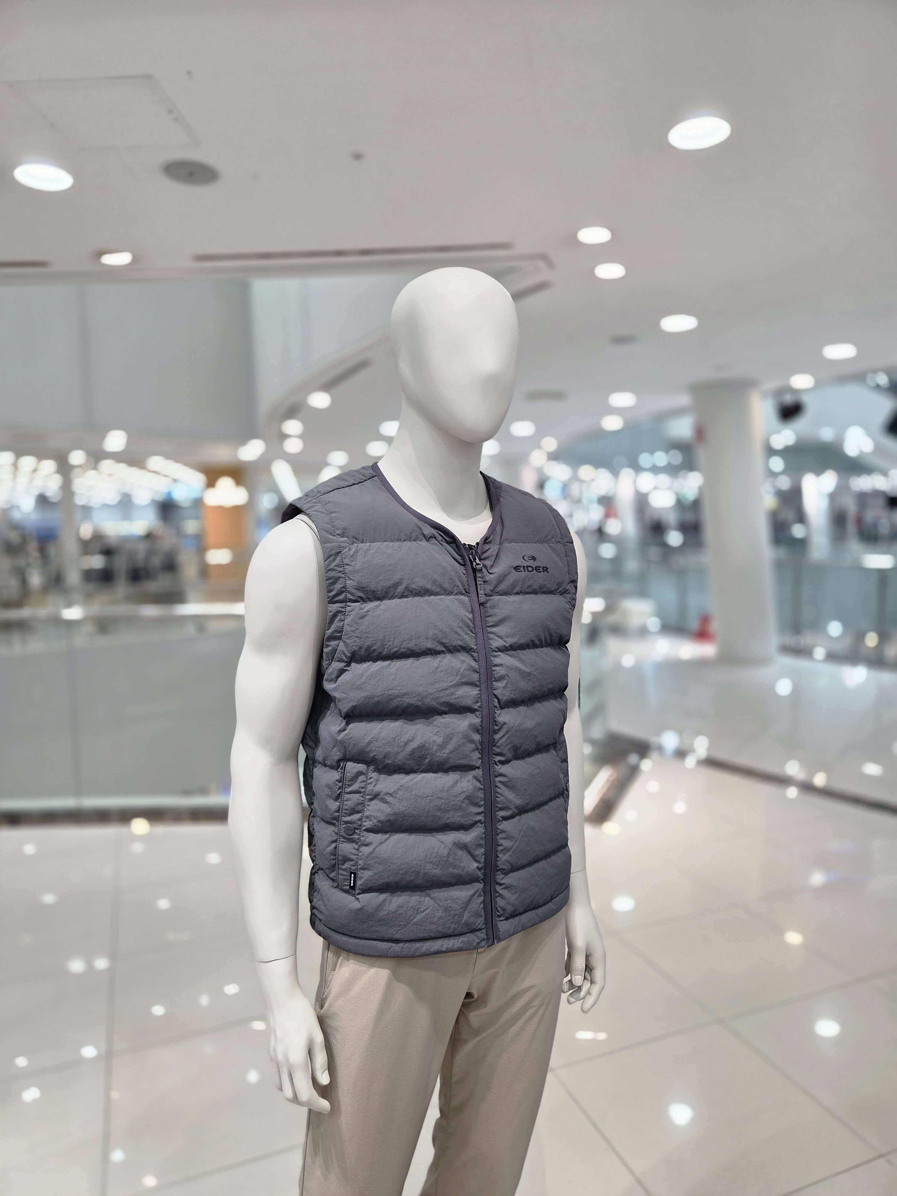 아이더 남성 경량 패딩 베스트 데일리 이너조끼 작업복 단체복 MU25681