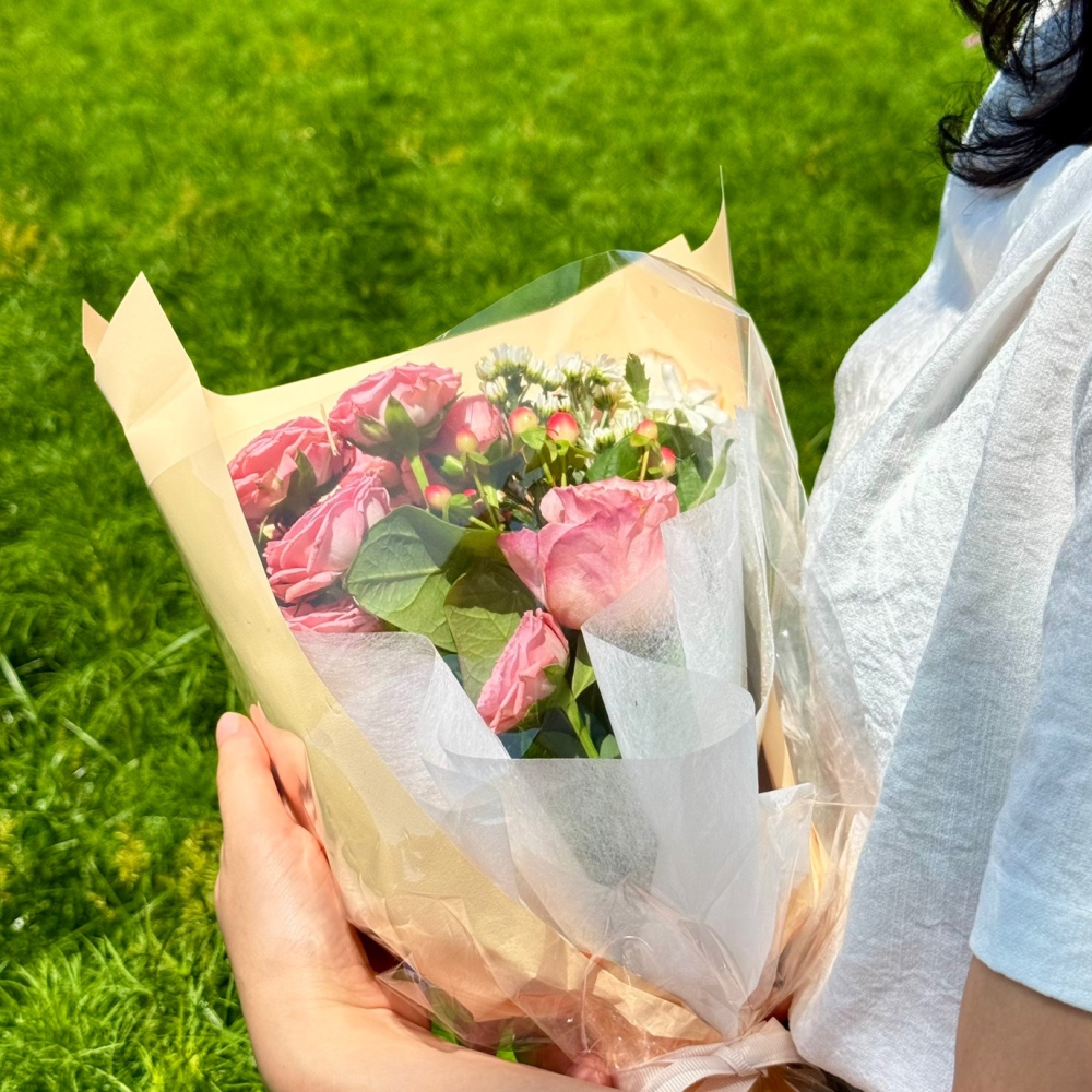플라모어 생화꽃다발 생일축하꽃다발 생화택배 꽃배달싼곳 인터넷꽃도매 - 상세 이미지 3