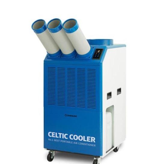 3구 산업용에어컨 공업용 이동식 실외기없는 일체형 현장 에어컨