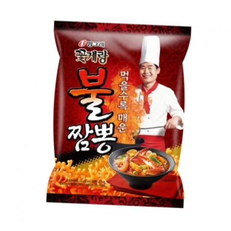 빙그레 꽃게랑 불짬뽕 70gx16개입