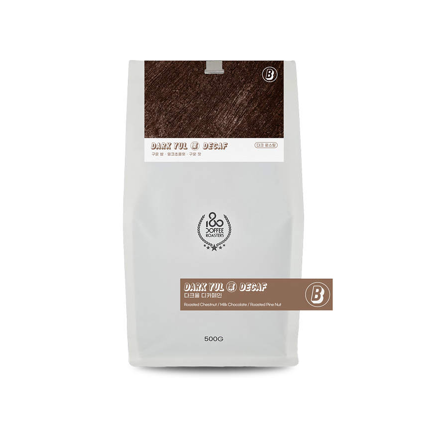 180커피로스터스 원두커피 디카페인 율 블렌드 미디움라이트/다크 500g 이미지 7