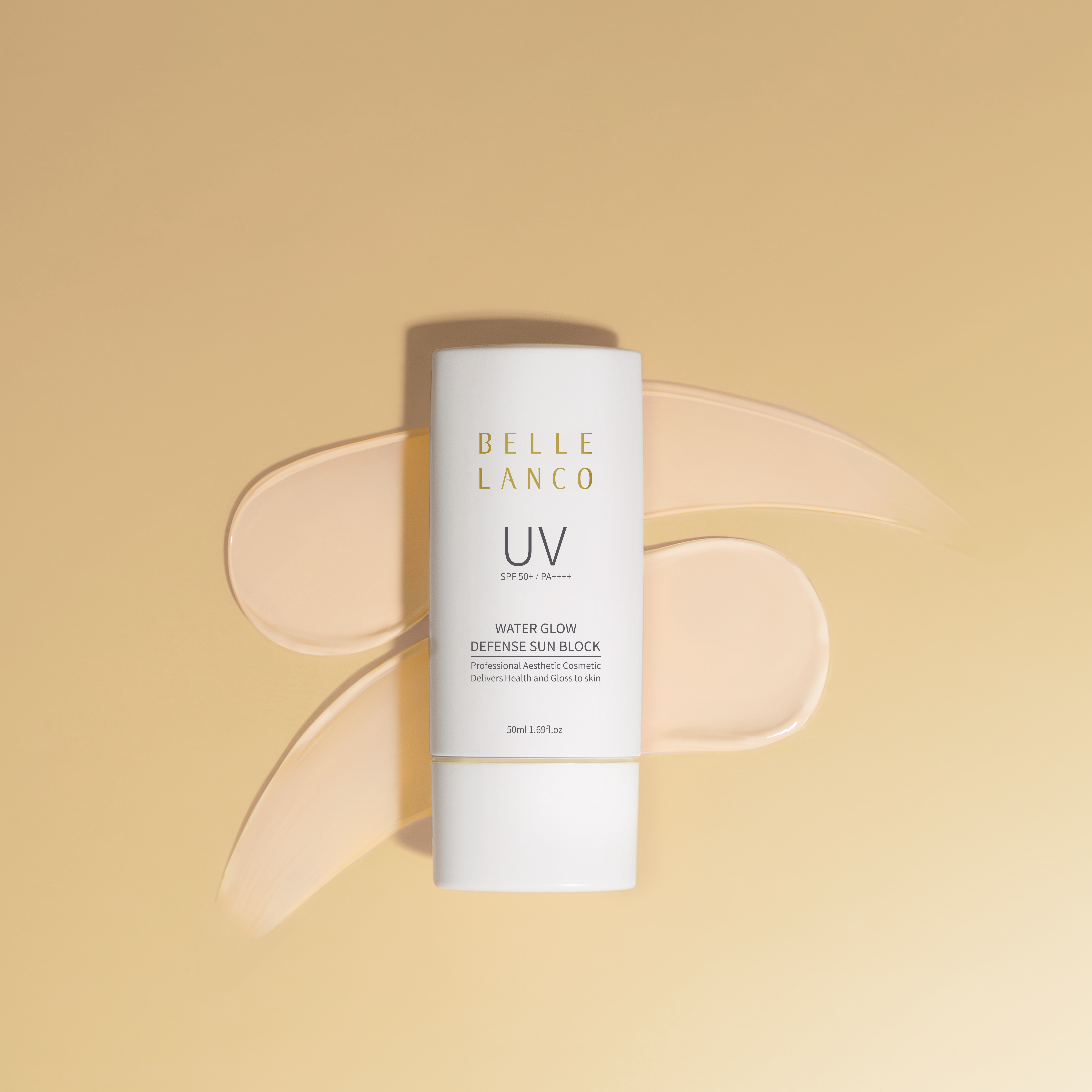 벨르랑코 톤업선크림 50ml (메이크업베이스 전문가용 / 승무원 파데프리 선크림)