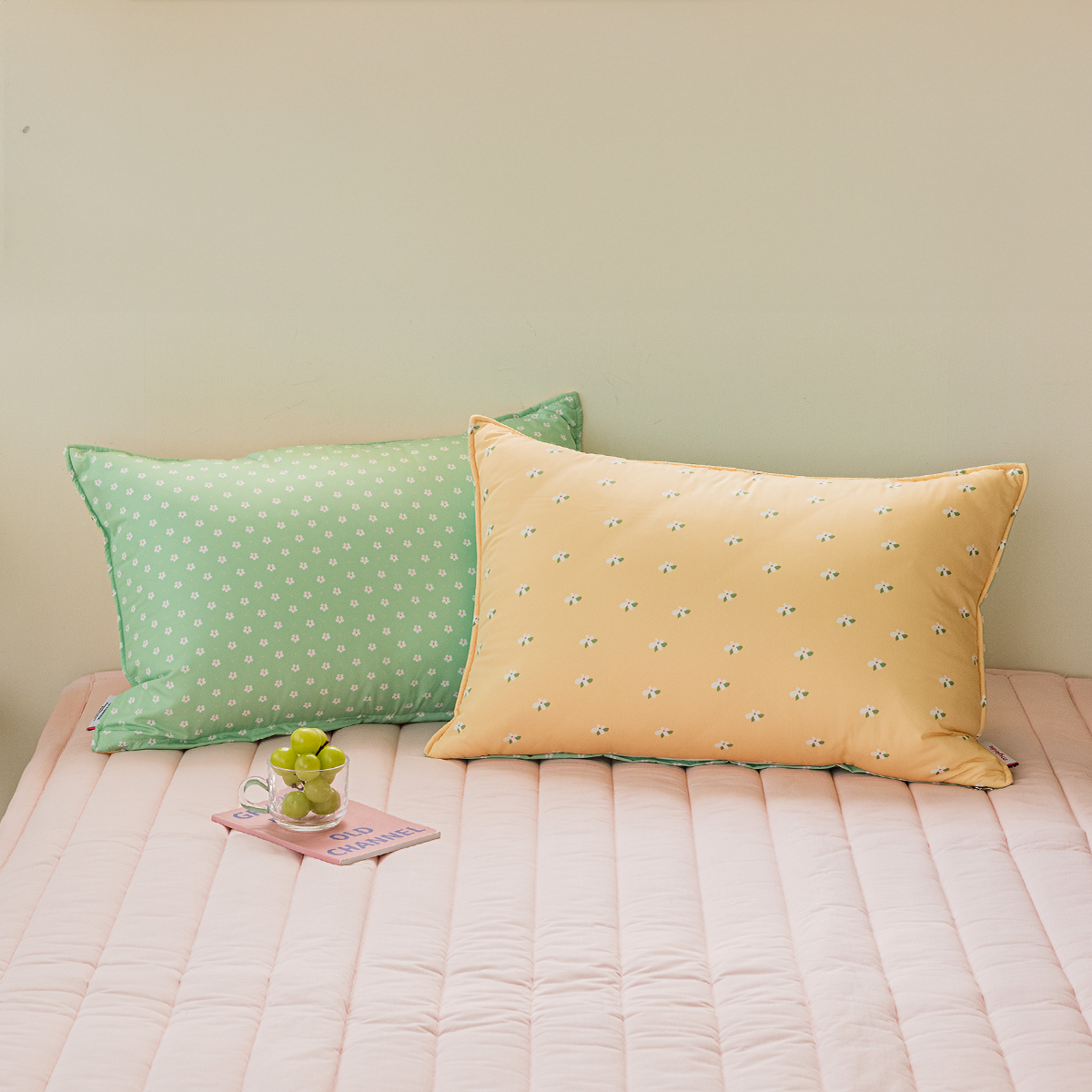 알러지케어 캐릭터 누빔 키즈베개커버 Winter 보니타, 40x60cm