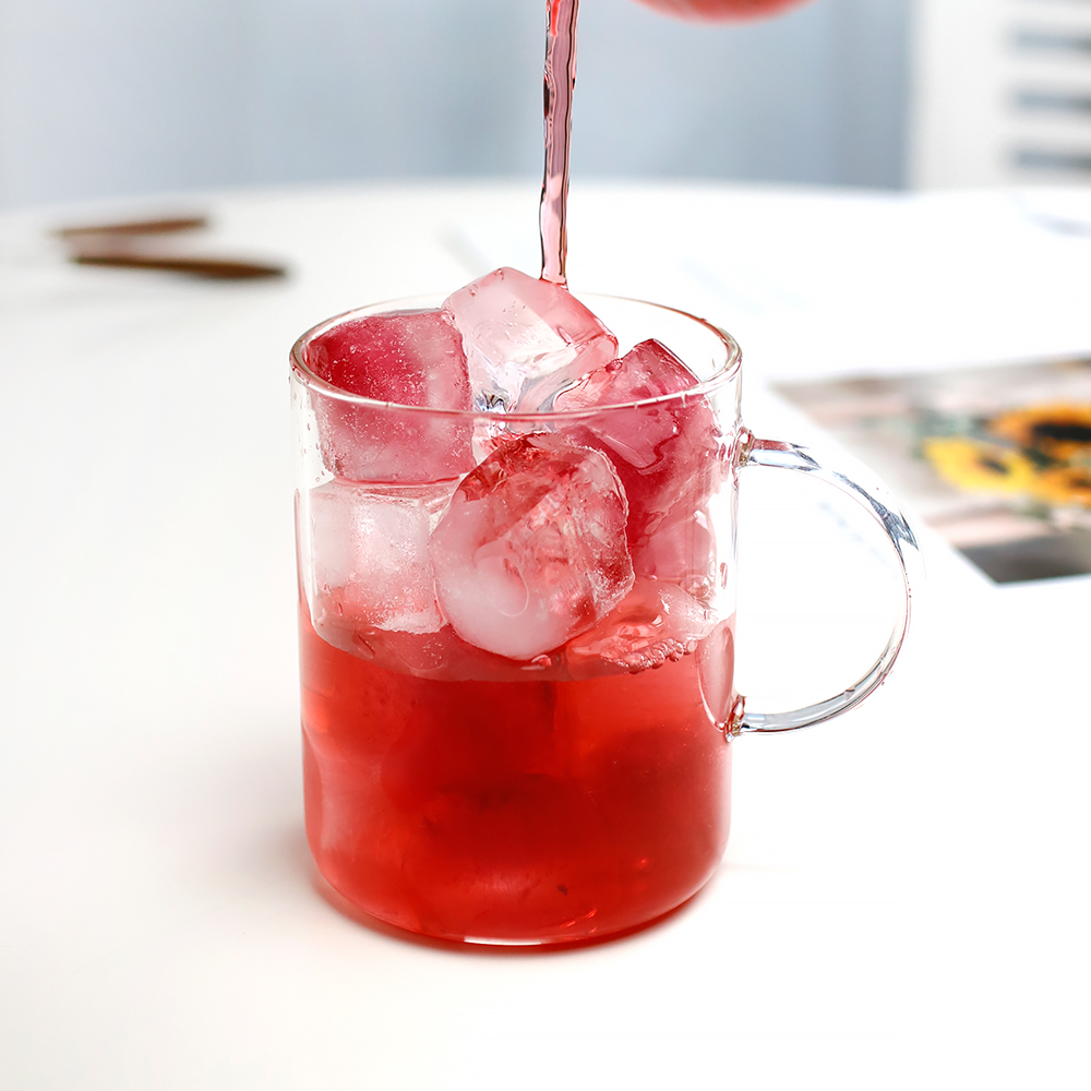 홈카페 티머그 소앤홈 소요 내열유리 스트레이트 핸들컵 500ml - 상세 이미지 3