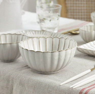 피렌체 도자기 빈티지 북유럽 밥그릇 밥공기 국그릇 대접 세트 수입 식기 그릇 국공기