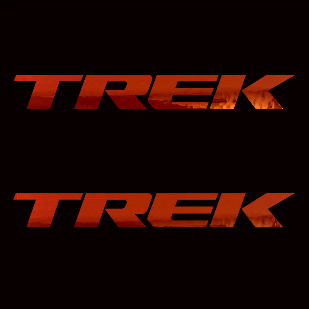 트렉 TREK 로드 자전거 데칼 스티커  싱글 세트(1set 2개) - 상세 이미지 4