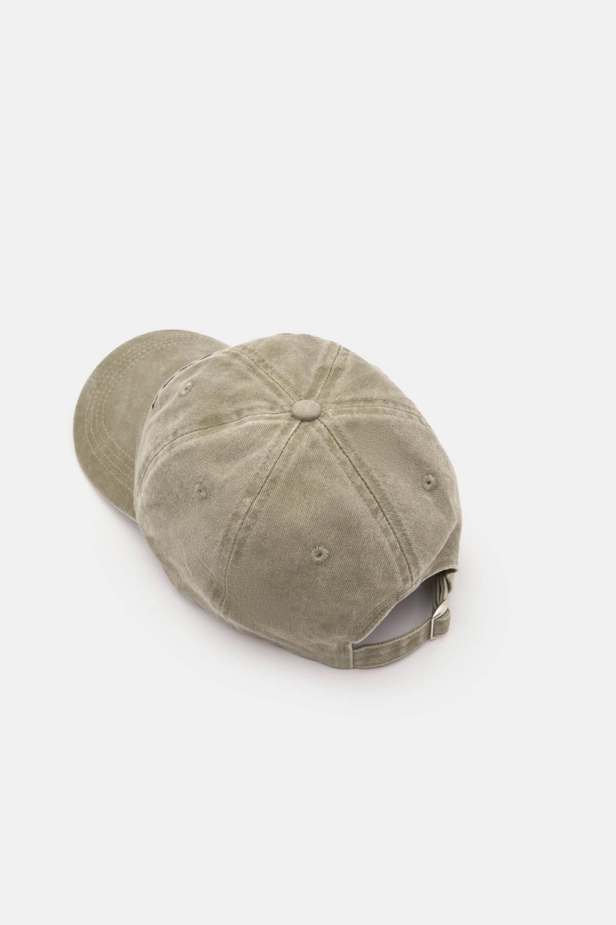 풀앤베어 베이직 오리건 레터링 캡모자 7930/322 KHAKI - 상세 이미지 4