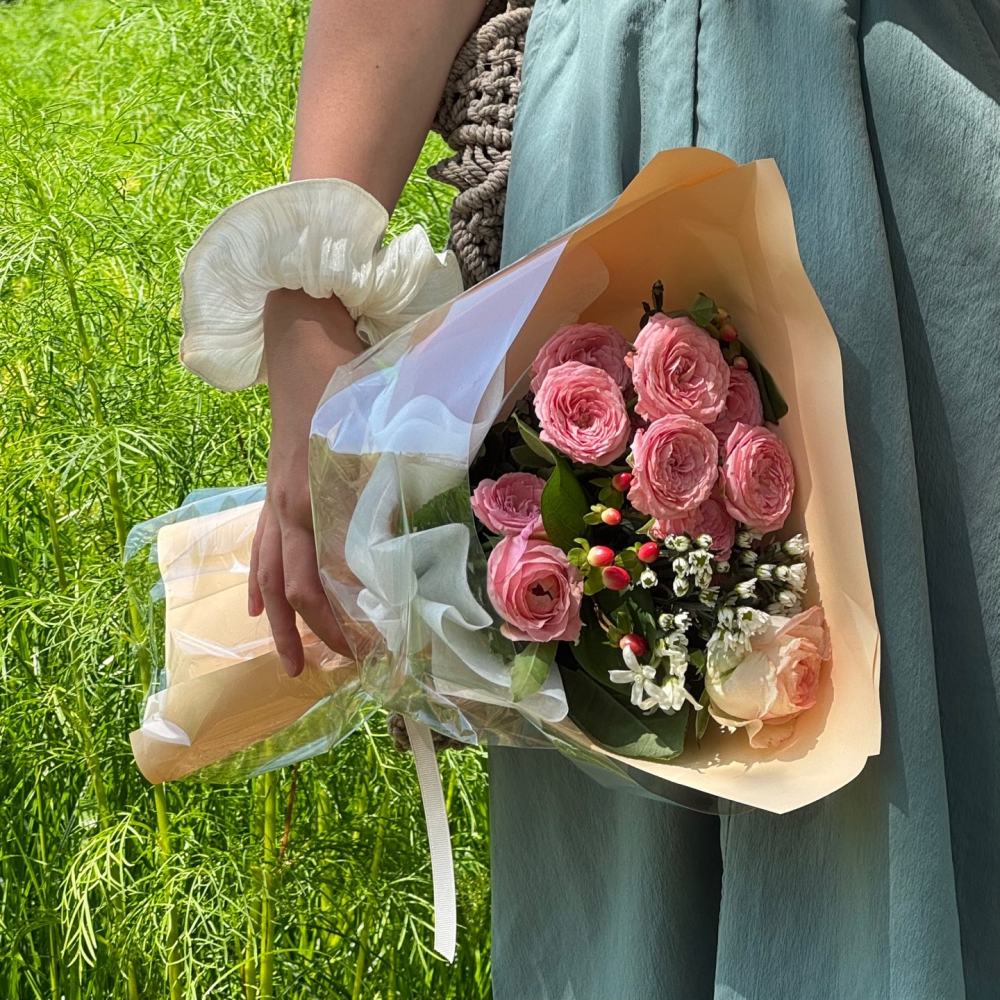 플라모어 생화꽃다발 생일축하꽃다발 생화택배 꽃배달싼곳 인터넷꽃도매 - 상세 이미지 4