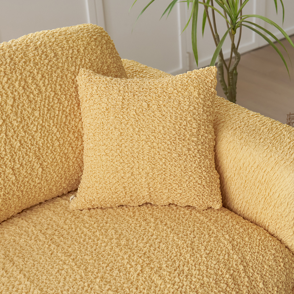 부드러운 뱀부 올핏 쇼파 쿠션커버 인테리어 포인트