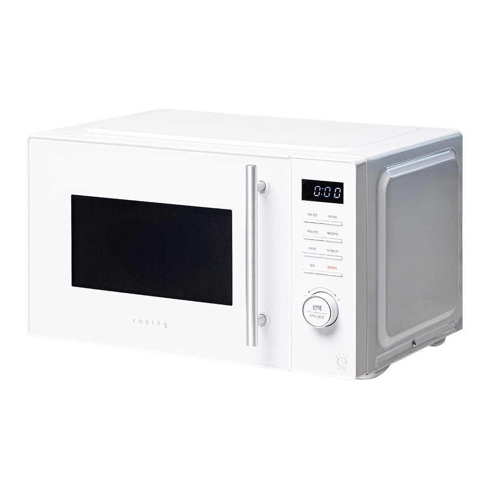 쿠잉 전자렌지 MM-E2501WW 전자랜지 미니 소형 원룸 화이트