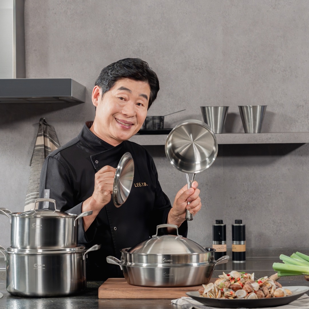 [N배송] 클래딘 IH 통5중 316Ti 이연복 티타니아 편수 양수 찜기 스텐 냄비 16cm 이미지 8