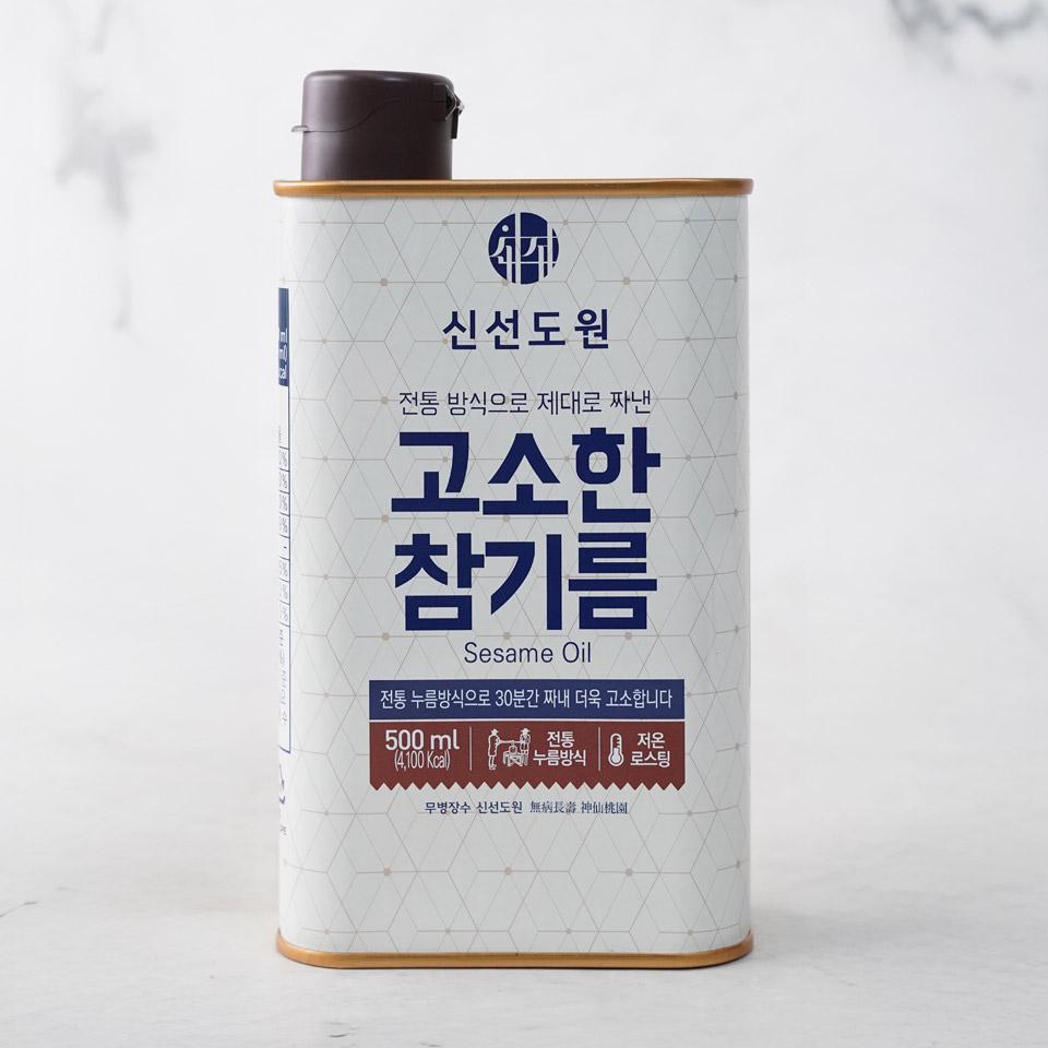 메가마트 신선도원 고소한 참기름 500ml