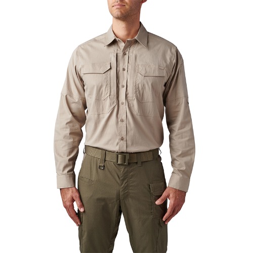 5.11 택티컬 ABR 프로 긴팔 셔츠 (카키) - ABR Pro Long Sleeve Shirt (Khaki) - 상세 이미지 5