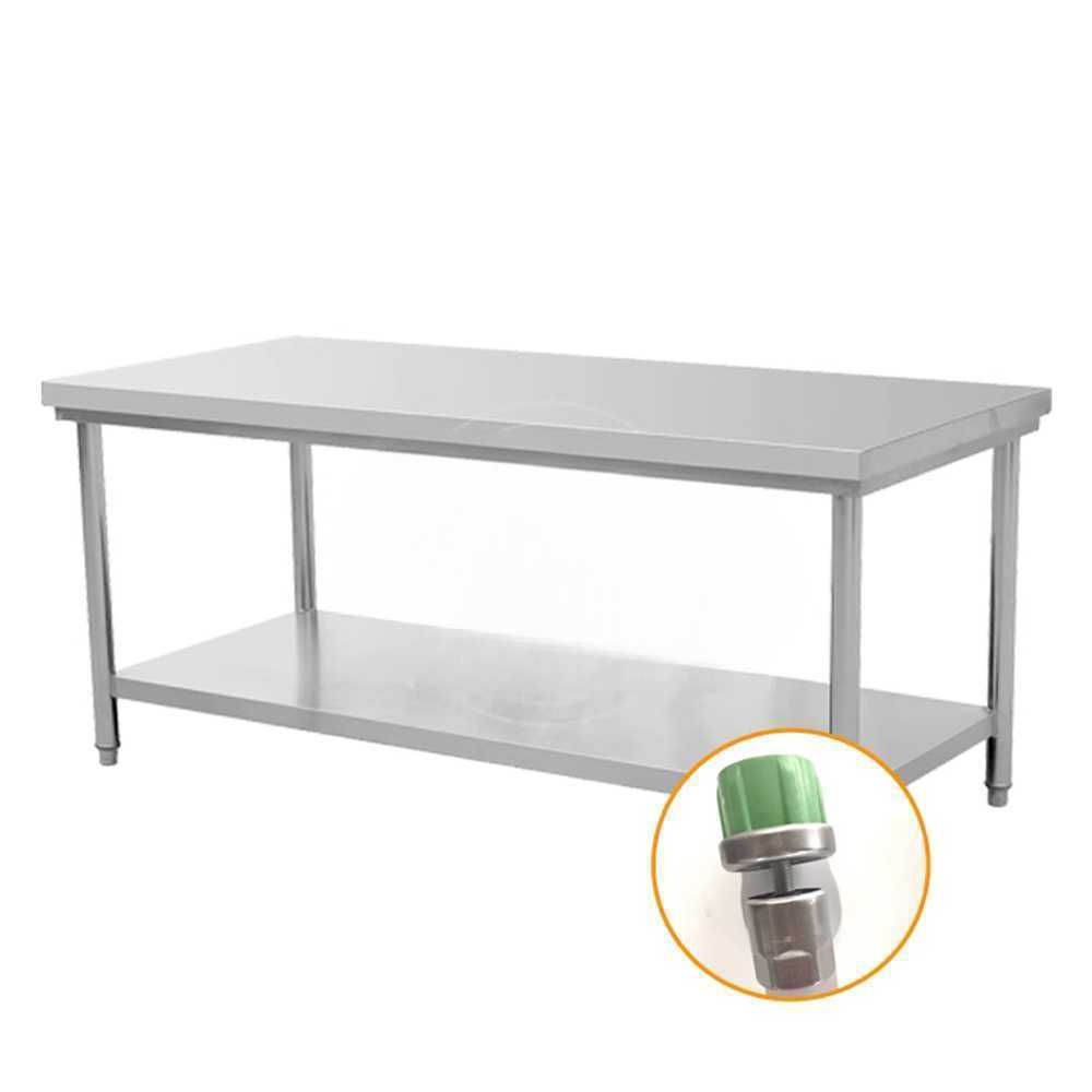 제빵 작업대 대형 나무 도마 반죽 준비 베이킹 다이 A형 1500x700x800mm - 상세 이미지 5