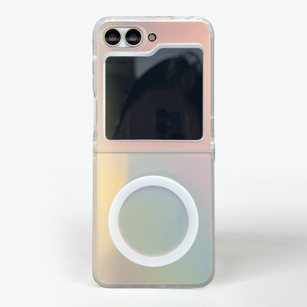 제로스킨 충격보호 범퍼 갤럭시 케이스 오로라 맥세이프, 갤럭시Z 플립7FE - 상품 이미지