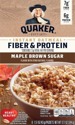 Quaker 퀘이커 메이플 브라운슈거 오트밀 344g - 상세 이미지 4