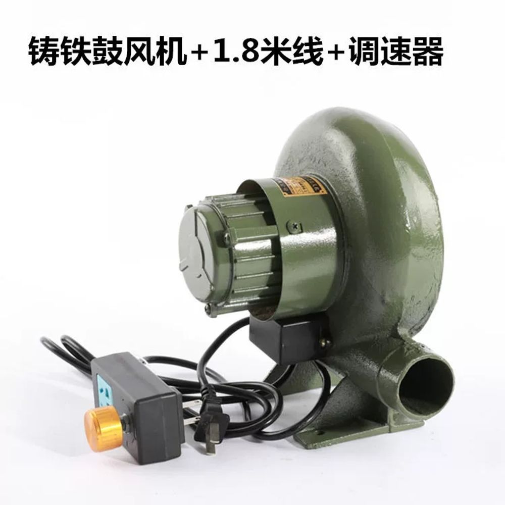 상업용 전기식 풍로 송풍기 220V 소형 전기 불피우기 배풍기 A. 철 쉘 블로어 _30w - 상세 이미지 4