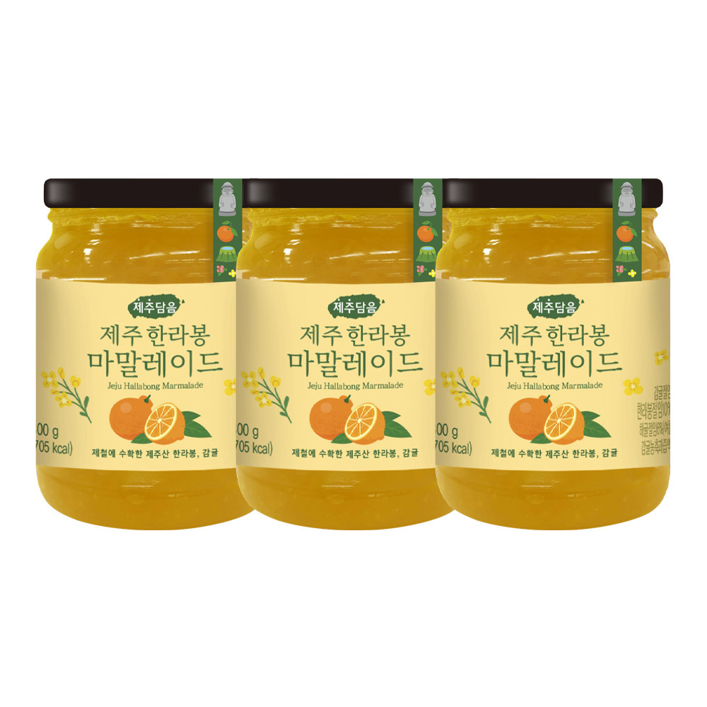 오뚜기 제주담음 제주 한라봉 마말레이드 300g 3개 - 메인 이미지