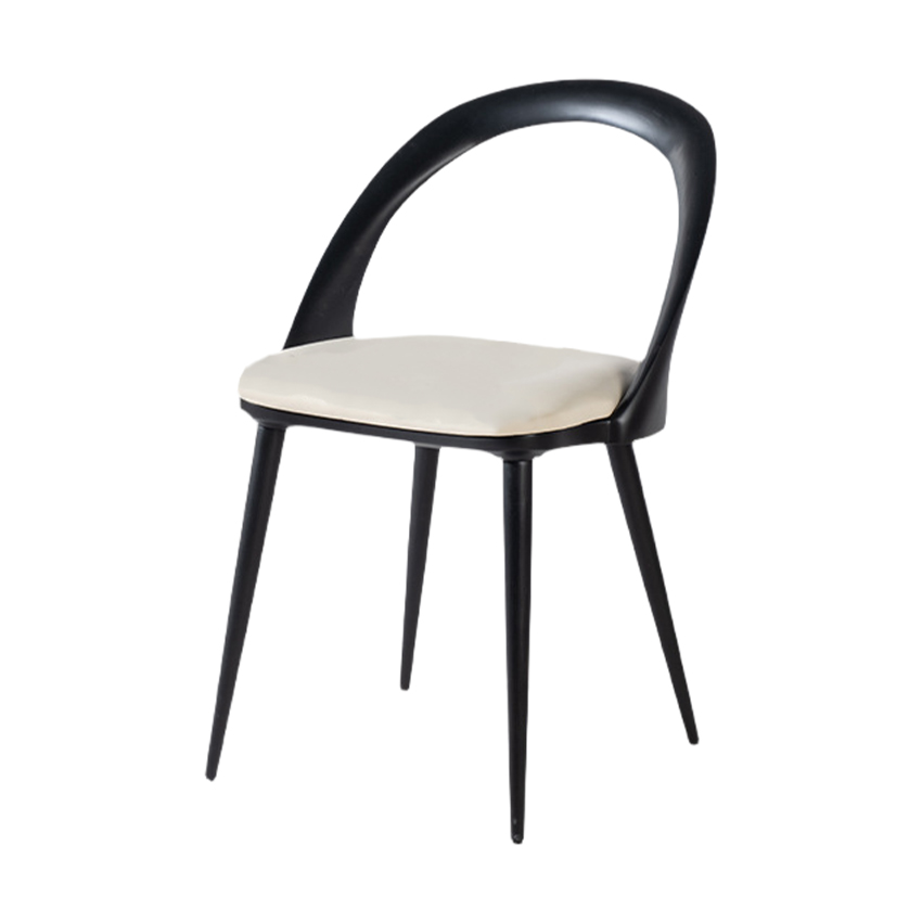 벨루어 가죽 인테리어 다이닝 라운지 체어 Velour Chair - 상세 이미지 3