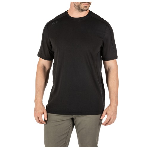 5.11 택티컬 레콘 차지 반팔 티셔츠 (블랙) - Recon Charge SS T Shirt (Black) - 상세 이미지 3