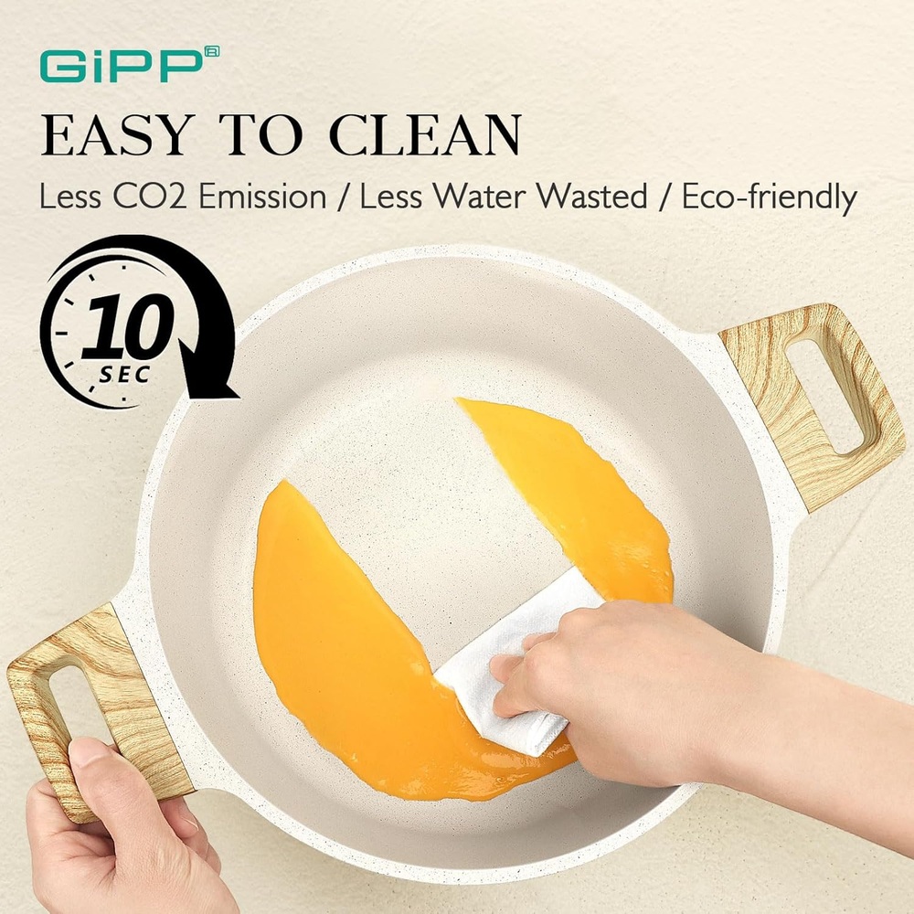 GiPP 14종 화강암 냄비세트 (화이트) - 상세 이미지 5