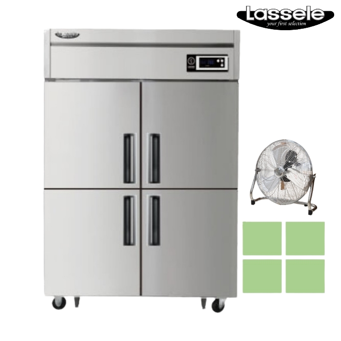 수직형 올냉장고 직냉식 45박스 식당 업소용반찬 냉장고