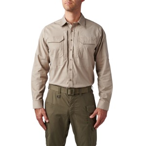 5.11 택티컬 ABR 프로 긴팔 셔츠 (카키) - ABR Pro Long Sleeve Shirt (Khaki) - 상세 이미지 4