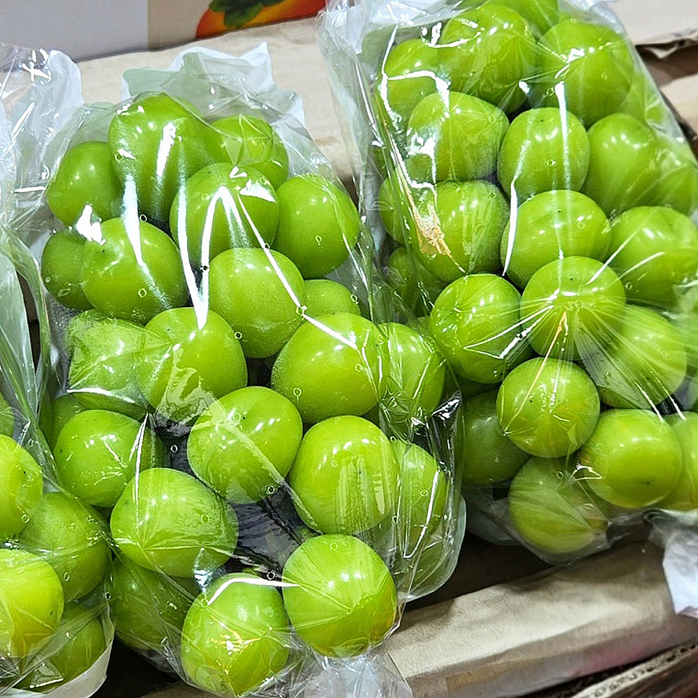 [서울시 일부 배달] 맛있는 샤인머스켓 1kg 내외 [수유재래 우성상회] : 동네시장 장보기