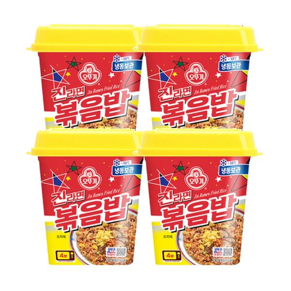 오뚜기 진라면볶음밥 230g 4개