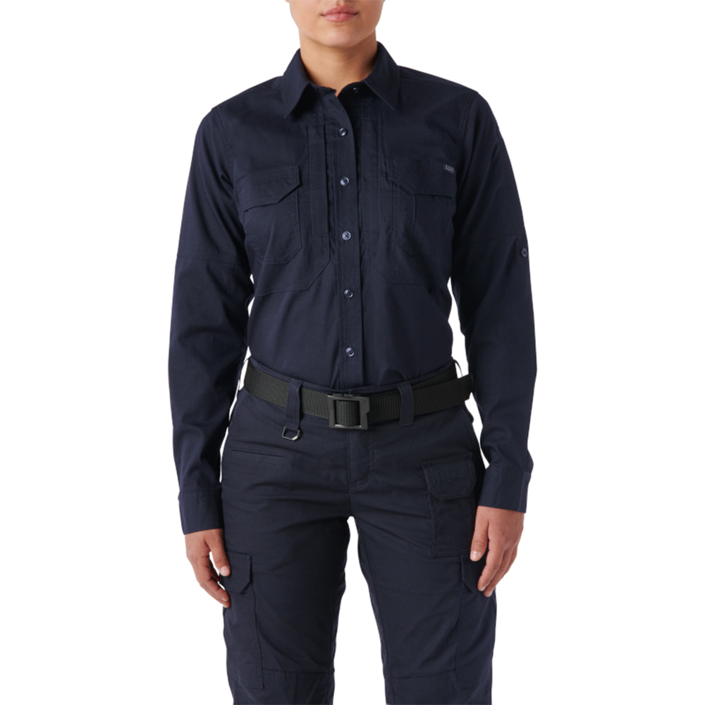 5.11 택티컬 여성용 ABR 프로 셔츠 긴팔 (다크 네이비) - WM ABR PRO SHIRT LS (DARK NAVY) - 상세 이미지 2
