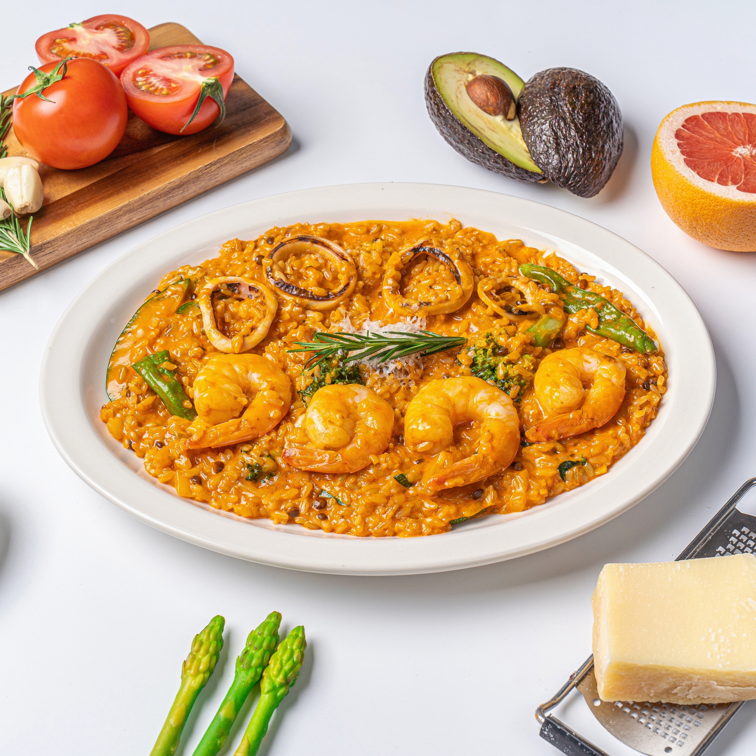 그로또 멕시코 크림 리조또 2인분 960g 홈파티 캠핑음식 요리 밀키트 - 상품 이미지
