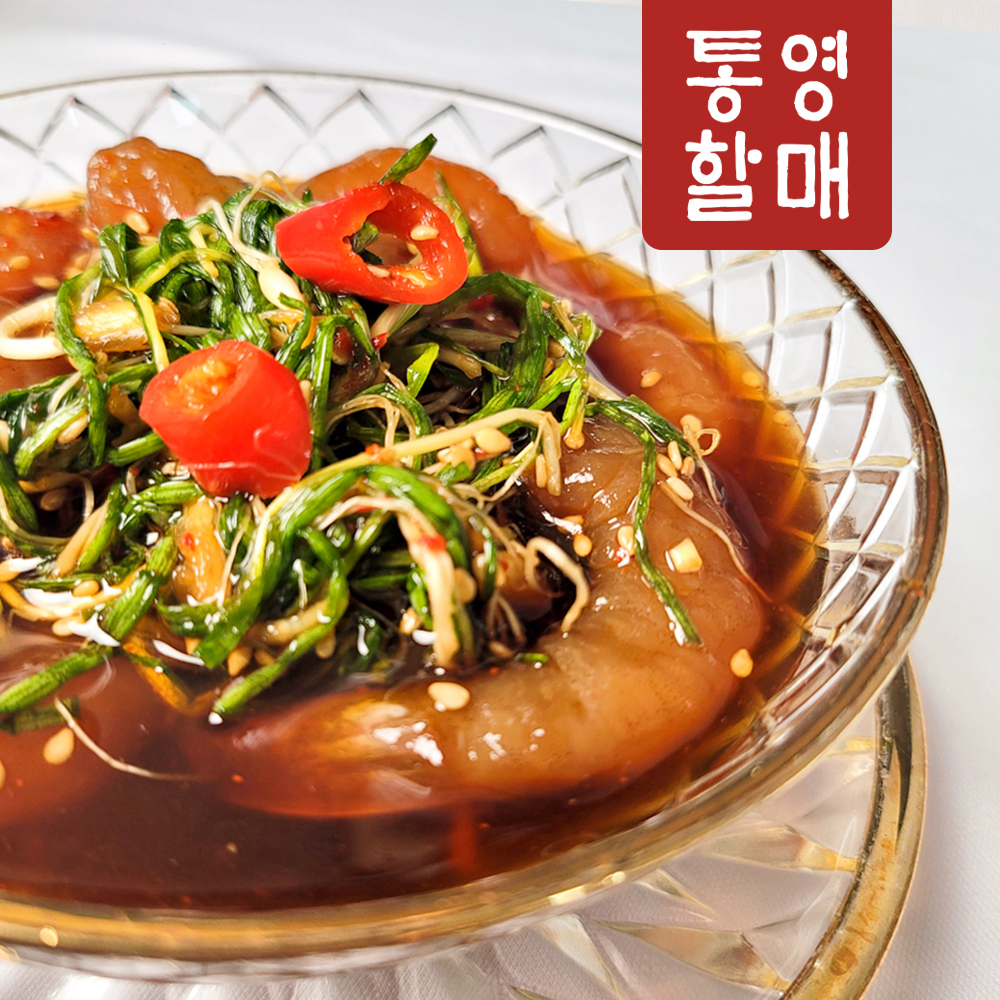 통영할매 깐 순살 간장 달래새우장330G+김 - 상세 이미지 4