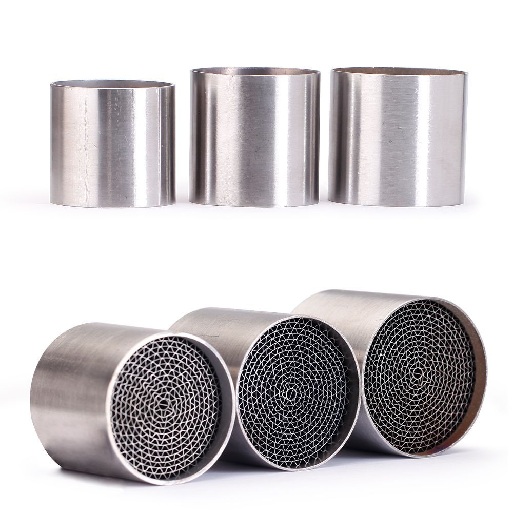 촉매 소음기 머플러 파이프 DB 소음 부품 튜닝 바이크 배기 A. 48MM - 상품 이미지