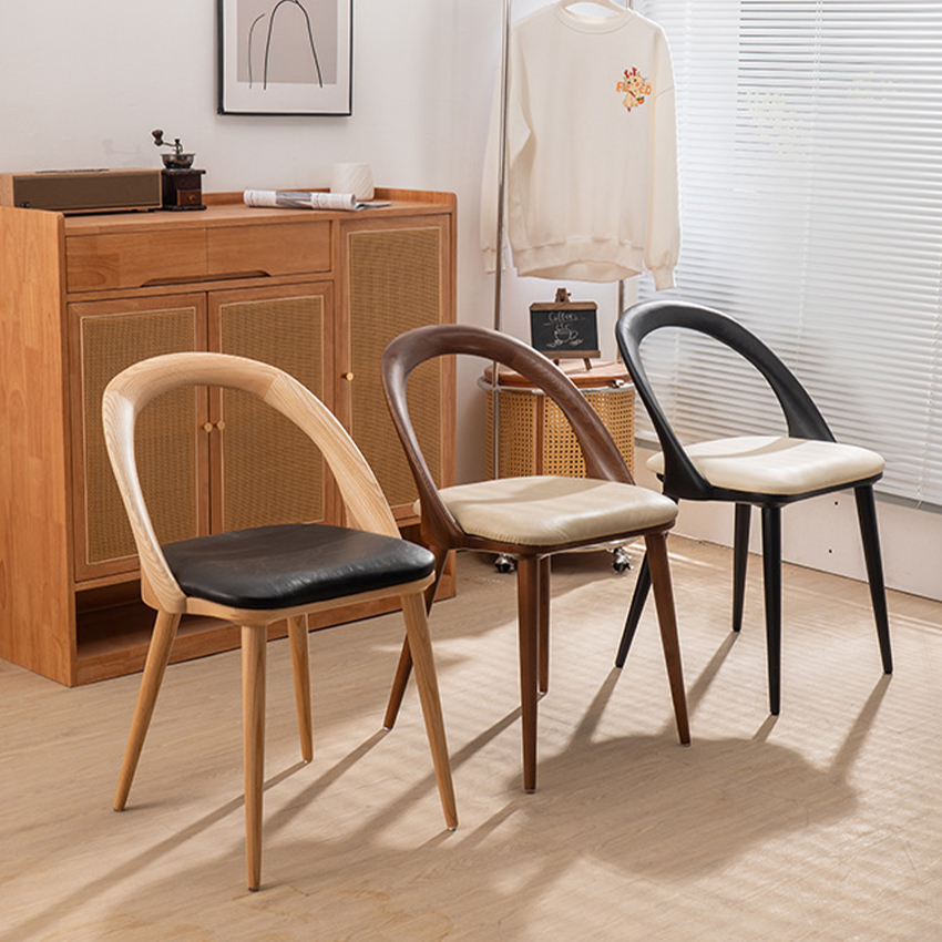벨루어 가죽 인테리어 다이닝 라운지 체어 Velour Chair - 상세 이미지 5