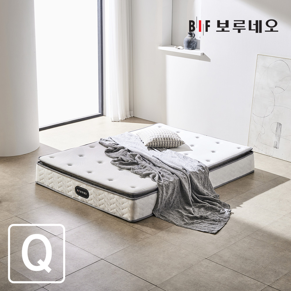 보루네오 스르르 독립스프링 필로우탑 매트리스 Q(퀸) - 상세 이미지 4